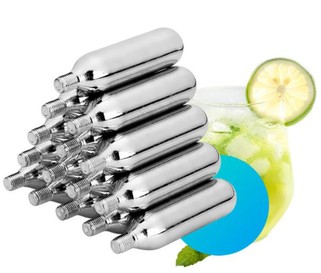 مواد غذایی درجه تمیز CO 2 سیلندر گاز 12 گرم سودا ساز ماشین آلات