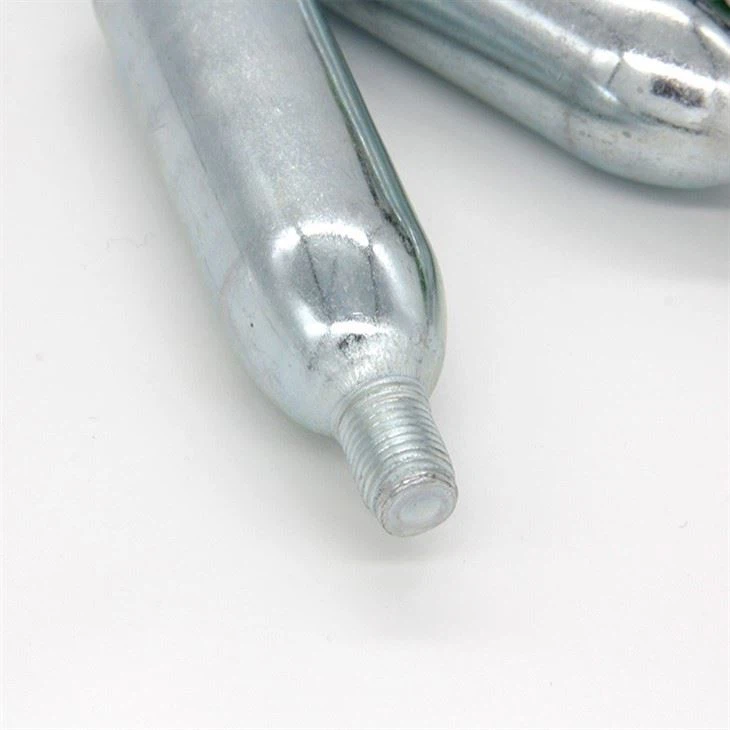 16g Non-threaded CO2 Cylinder CO2 Bicycle Pumping 16g Gas Cylinder